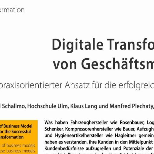 Digital Transformation of Business Model